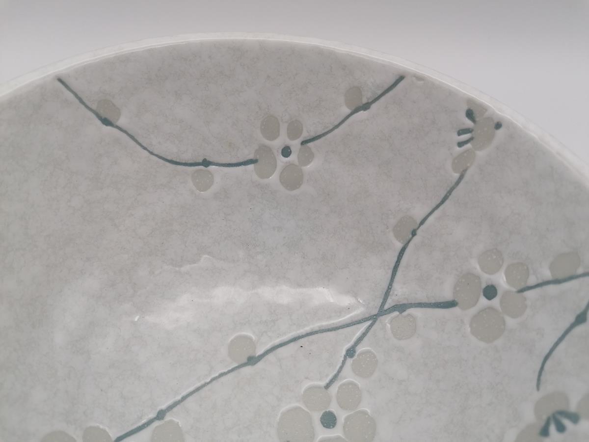 Ciotola da domburi bianca con sakura 450ml - immagine 2
