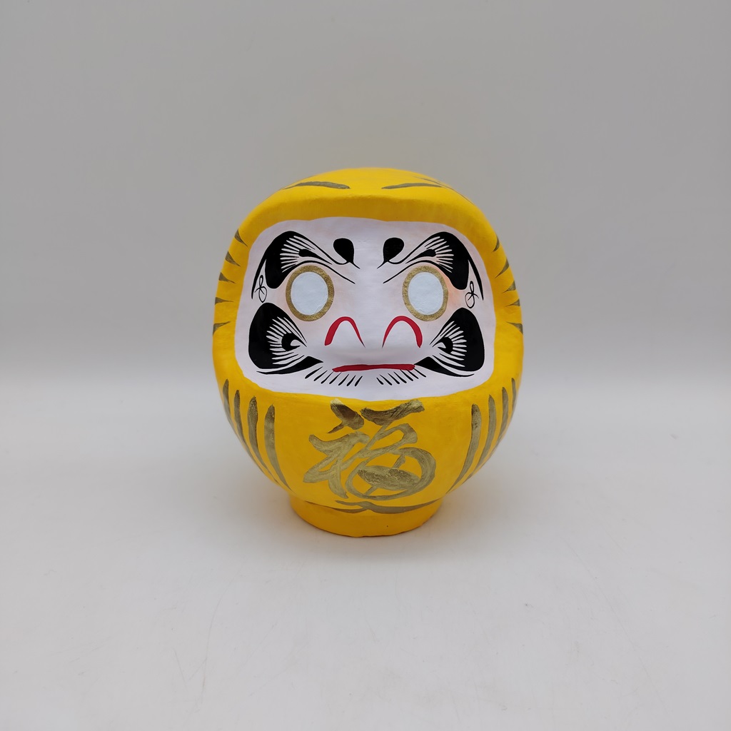 Daruma giallo 12cm