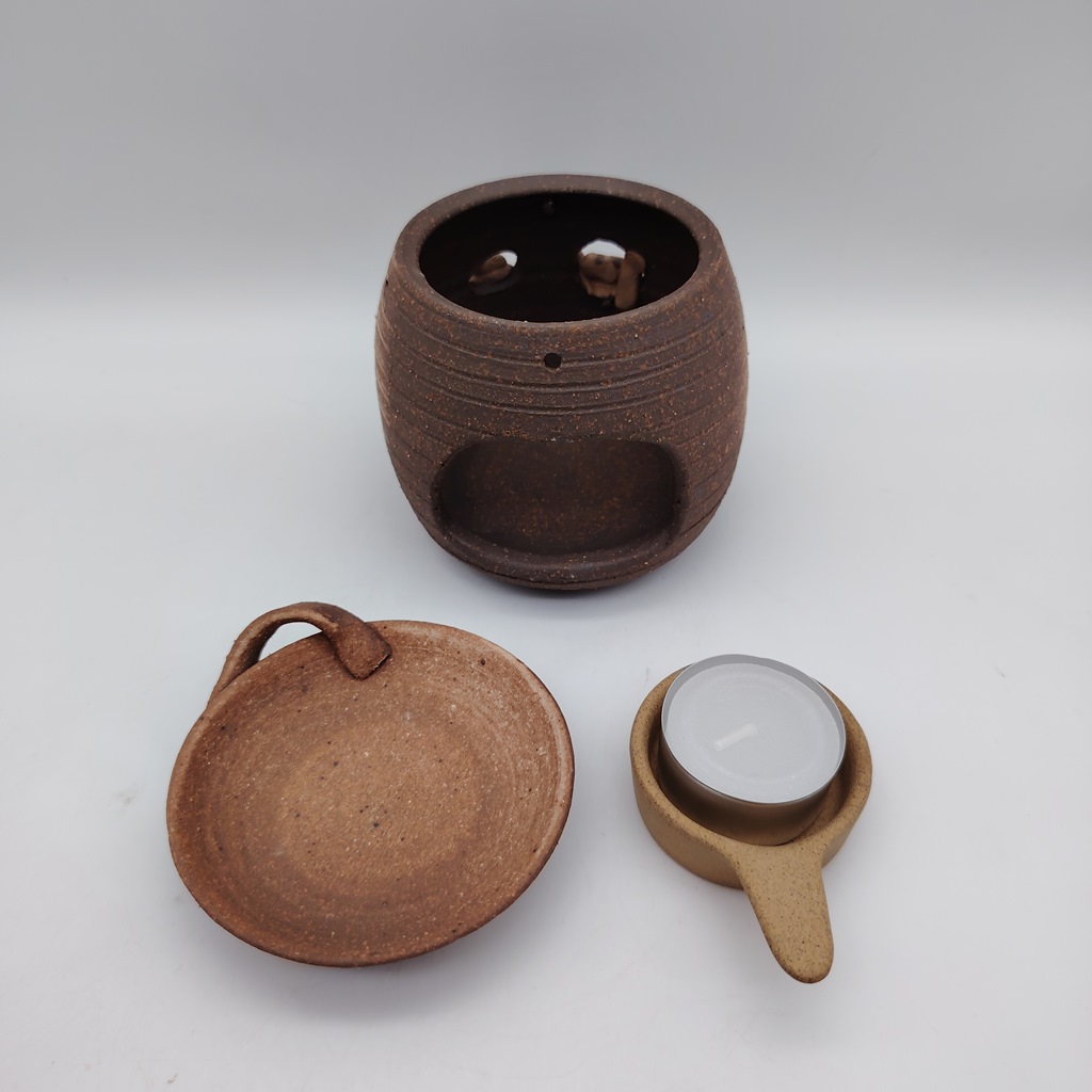 Diffusore per tè in ceramica con gattini - immagine 4