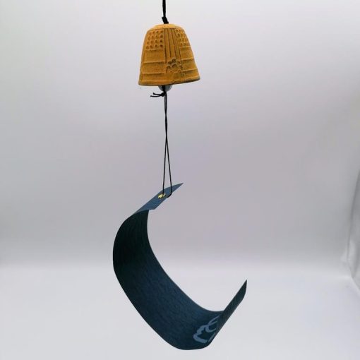 Furin giapponese Iwachu gialla 4,5cm