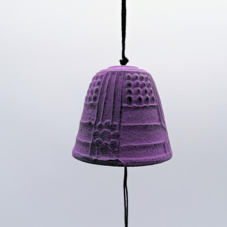 Furin giapponese Iwachu lavanda 4,5cm - immagine 2