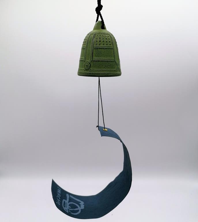 Furin giapponese Iwachu verde 5,5cm