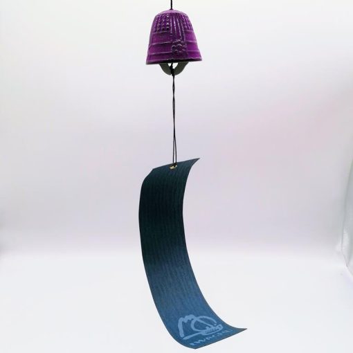 Furin giapponese Iwachu viola 4,5cm