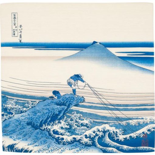 Furoshiki Ukiyo-e Hokusai "Kajikazawa nella provincia di Kai" - 48cm