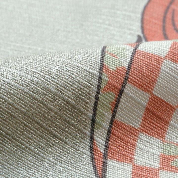 Furoshiki Ukiyo-e Utamaro "Donna che suona uno strumento in vetro" - 48cm - immagine 2