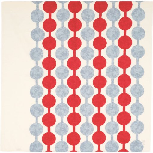 Furoshiki Yumeji Takehisa | Tsunagi-Dango rosso - 90cm