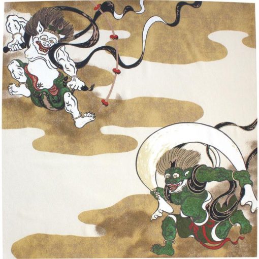 Furoshiki con Fujin e Raijin 68cm