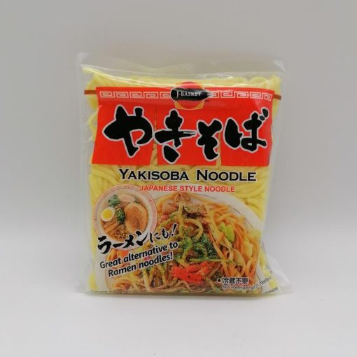 J-Basket Yakisoba precotta – spaghetti giapponesi monoporzione, 150gr