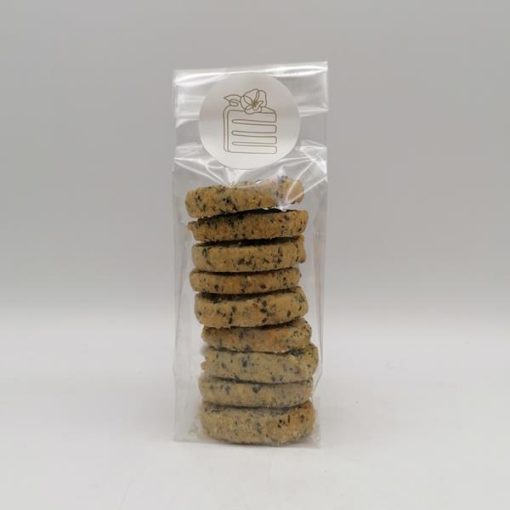 Biscotti sablè al sesamo nero - 100gr