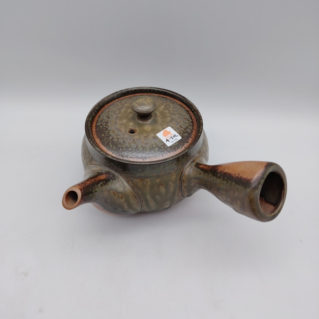 Kyusu "Isshin" verde/terra - 350ml - immagine 3