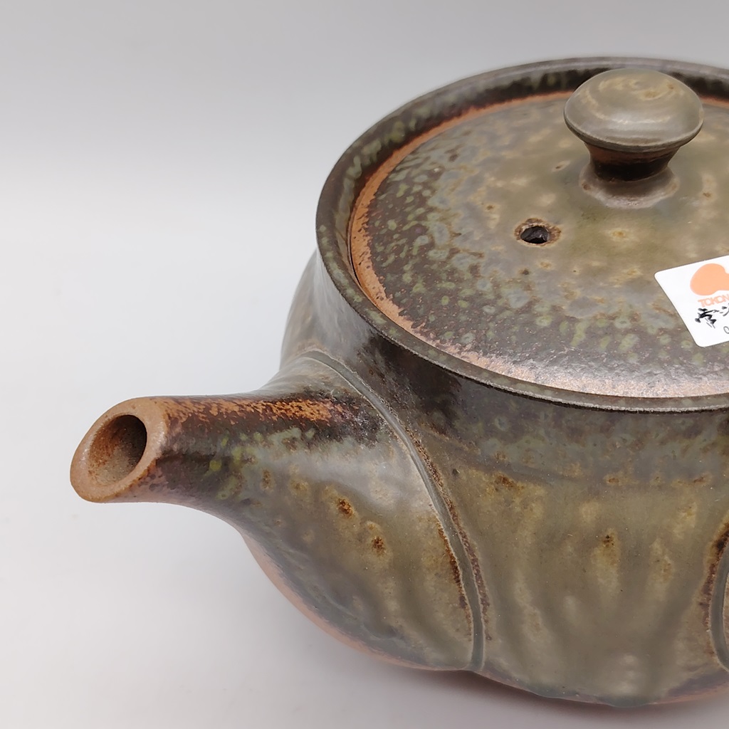 Kyusu "Isshin" verde/terra - 350ml - immagine 4