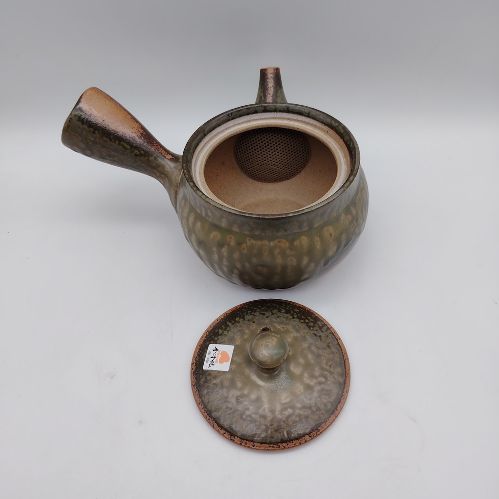 Kyusu "Isshin" verde/terra - 350ml - immagine 5