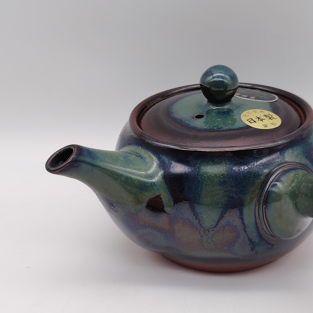 Kyusu in ceramica blu - 350ml - immagine 5