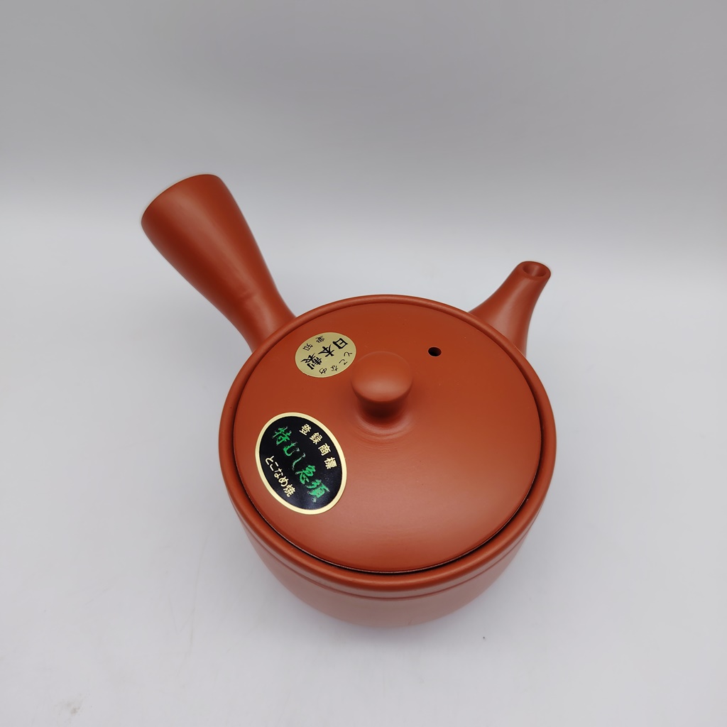 Kyusu in ceramica rossa - 250ml - immagine 2