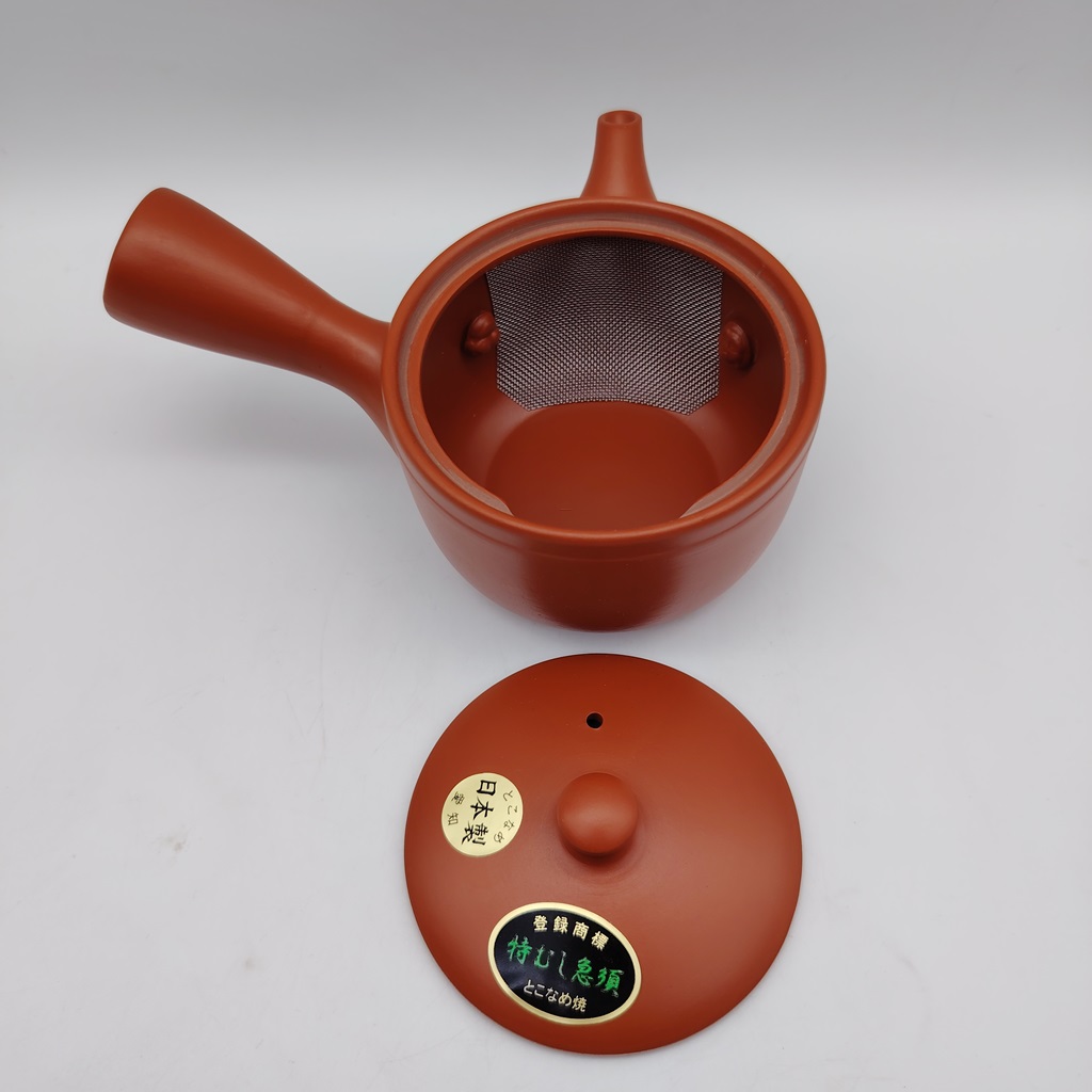 Kyusu in ceramica rossa - 250ml - immagine 3