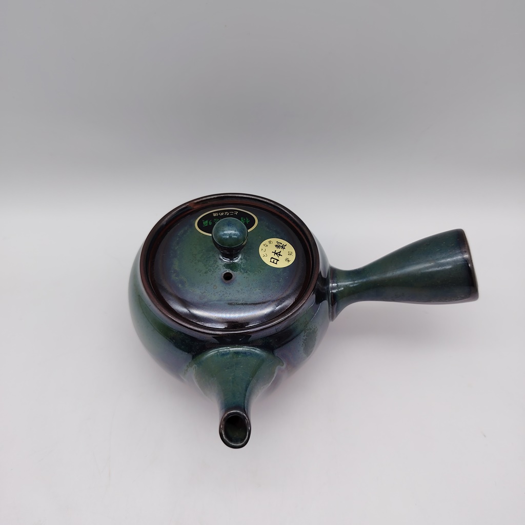 Kyusu in ceramica verde - 350ml - immagine 6