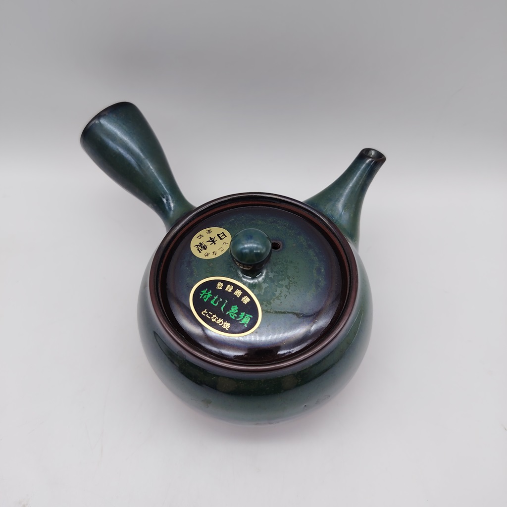 Kyusu in ceramica verde - 350ml - immagine 2