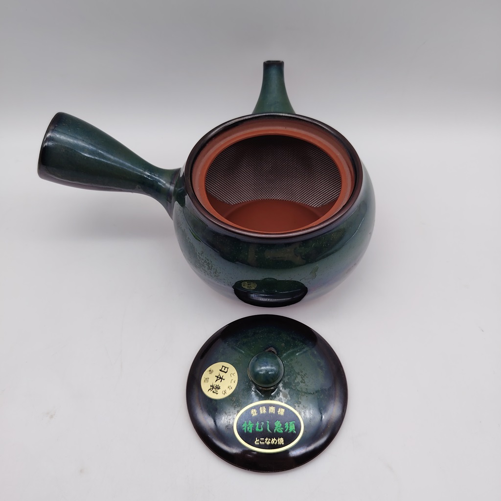Kyusu in ceramica verde - 350ml - immagine 3
