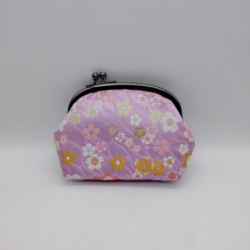 Pochette artigianale da Kyoto - Rosa con sakura