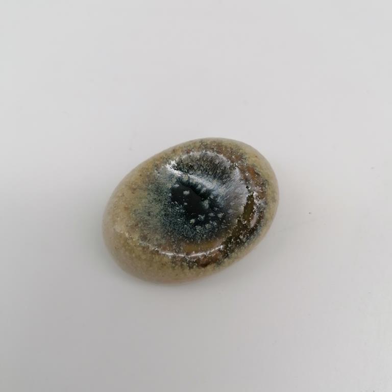 Poggiabacchette in ceramica Marbled