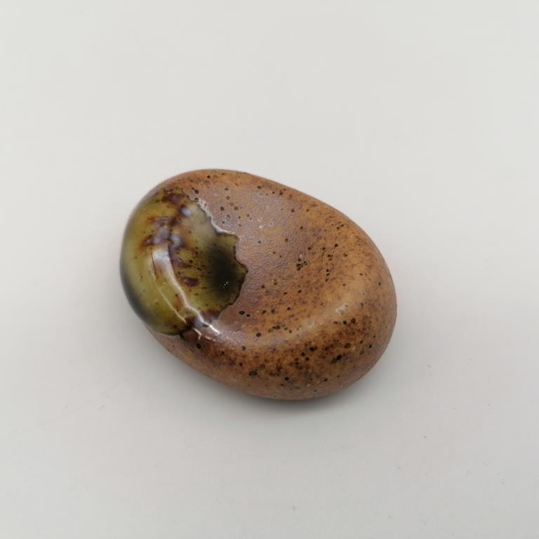 Poggiabacchette marrone "Green Splash"