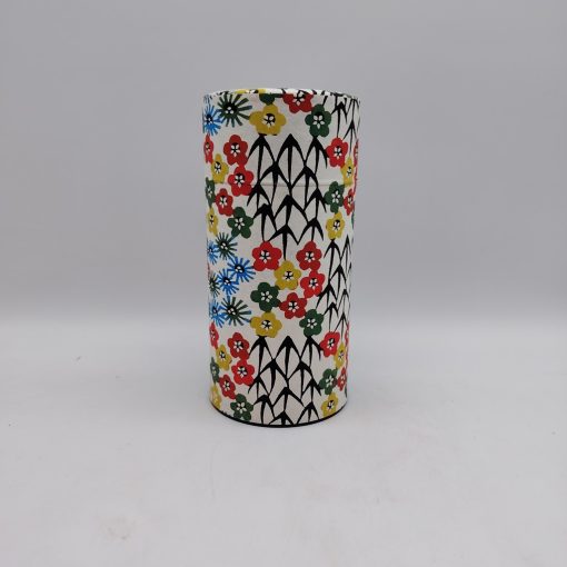 Porta tè in carta washi L - con decorazione Bingata