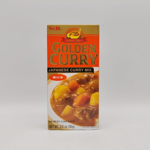S&B Golden Curry Mix – dolce e delicato, 92g