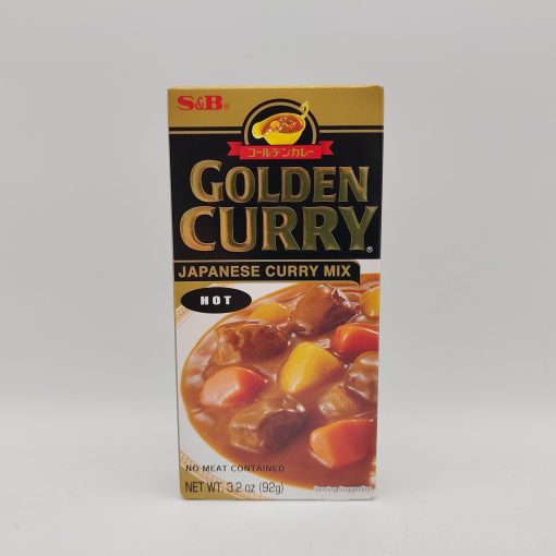 S&B Golden Curry Mix – piccante e intenso, 92g
