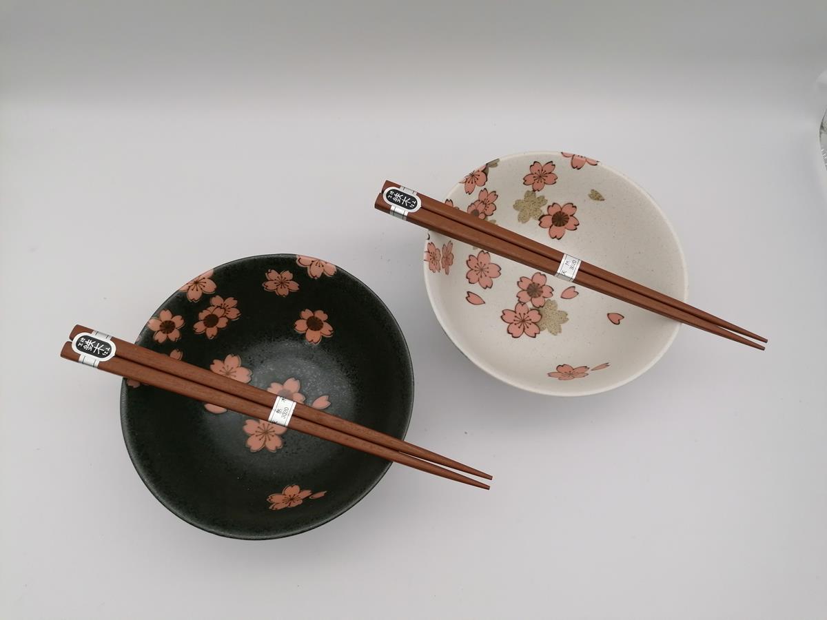 Set ciotole da domburi Sakura Black&White - immagine 7