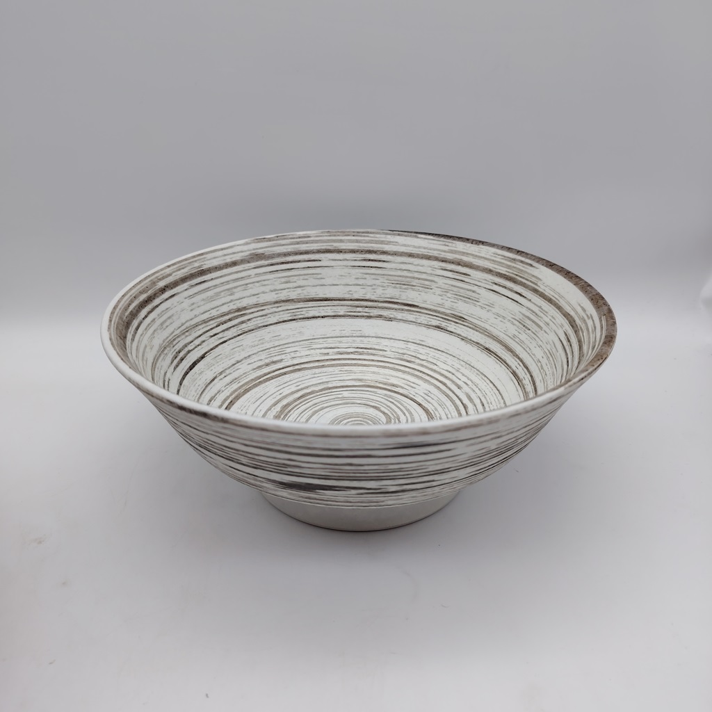 Set di due ciotole da ramen bianco/nero con spirali - immagine 3