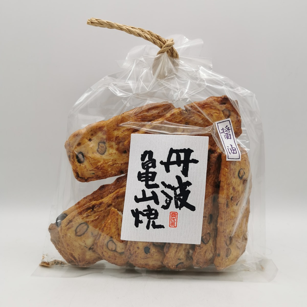 Tanba Kameyama-yaki (Cracker di riso croccanti alla salsa di soia) 50gr