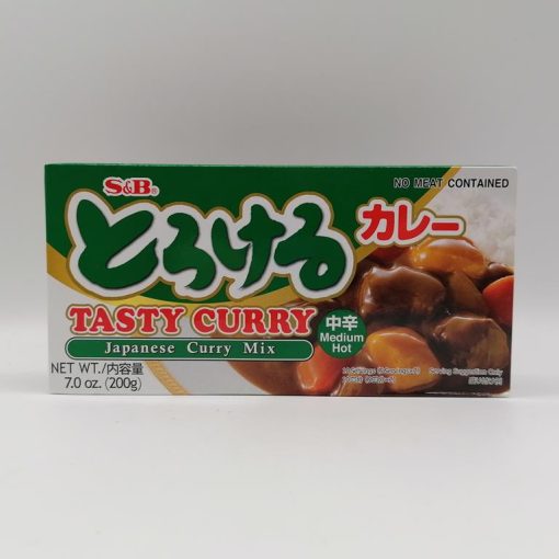 S&B Tasty curry medium hot 200gr.