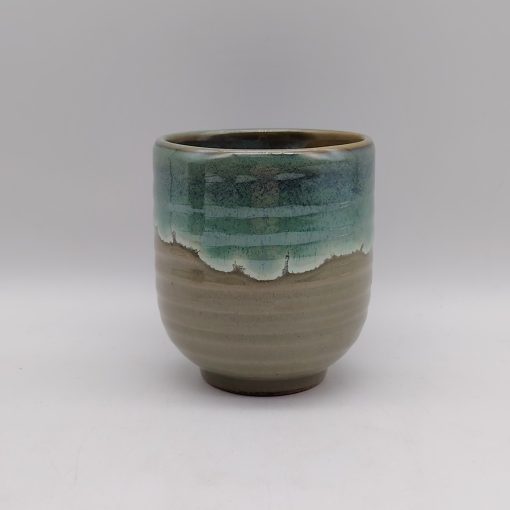 Tazza da tè - Grigia e acquamarina