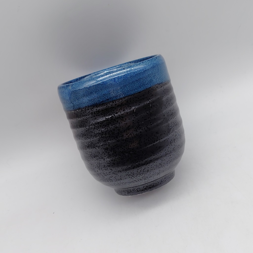 Tazza da tè - Nera e blu - immagine 2