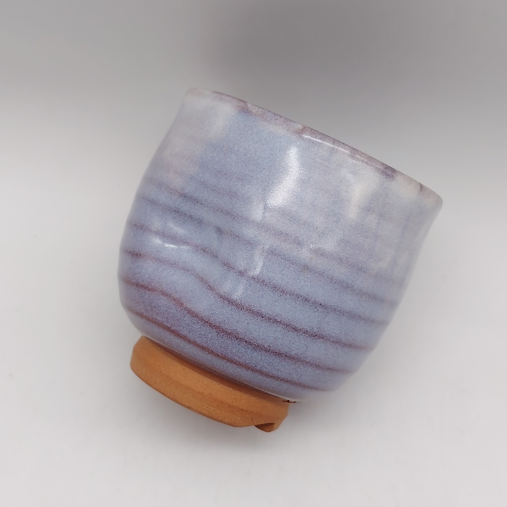 Tazza in ceramica Hagi-yaki artigianale n.95L - immagine 4