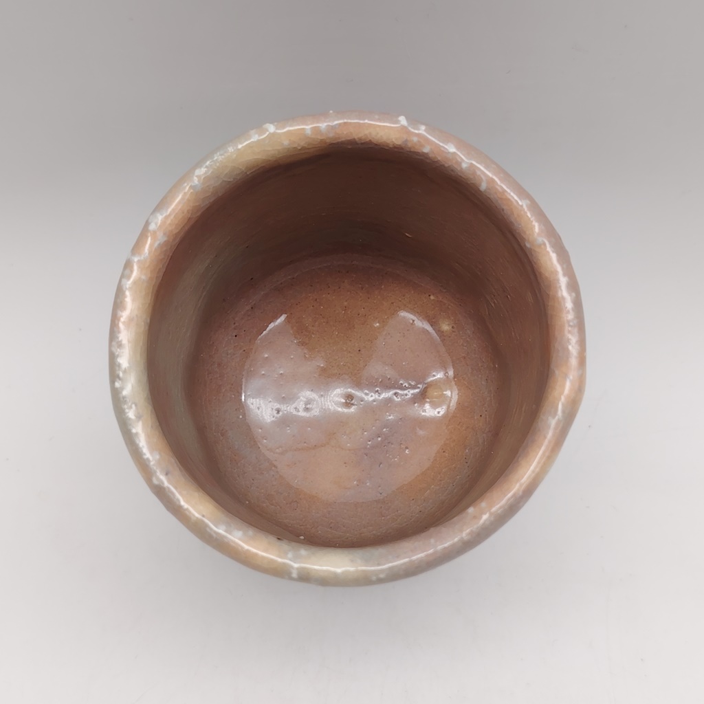 Tazza in ceramica Hagi-yaki artigianale n.83 - immagine 4