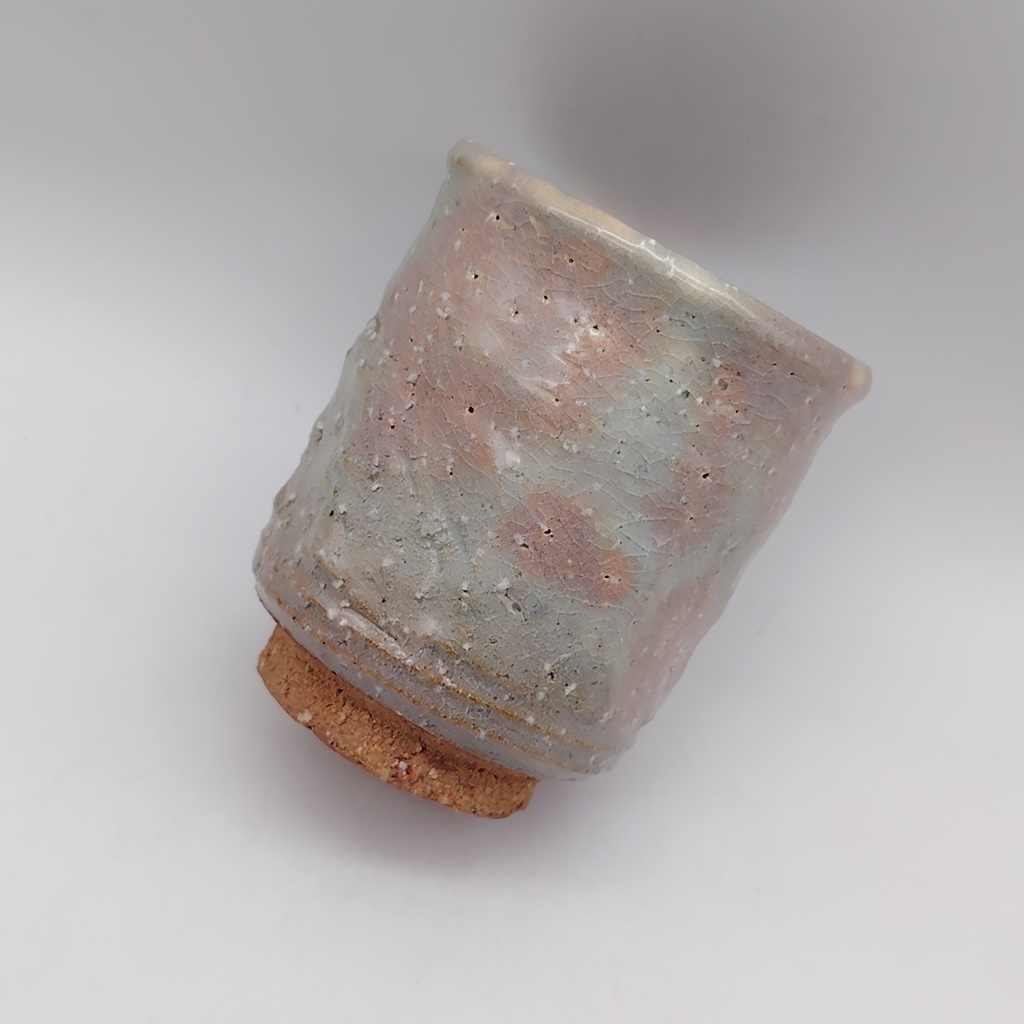 Tazza in ceramica Hagi-yaki artigianale n.83 - immagine 3