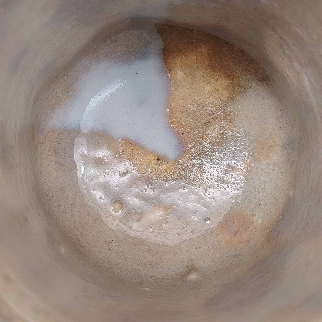 Tazza in ceramica Hagi-yaki artigianale n.91 - immagine 2