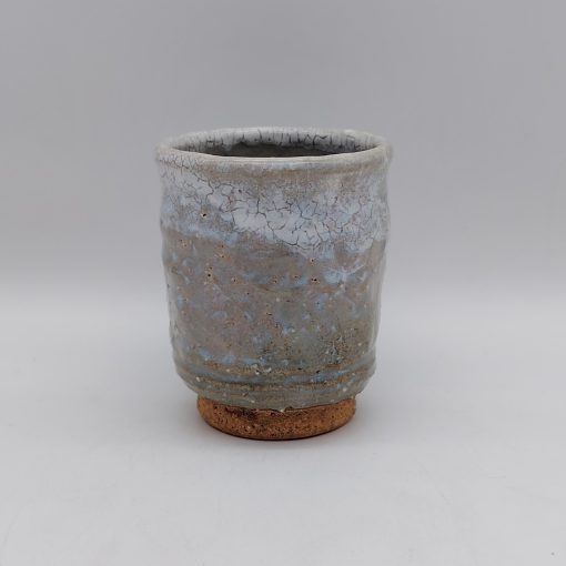 Tazza in ceramica Hagi-yaki artigianale n.016