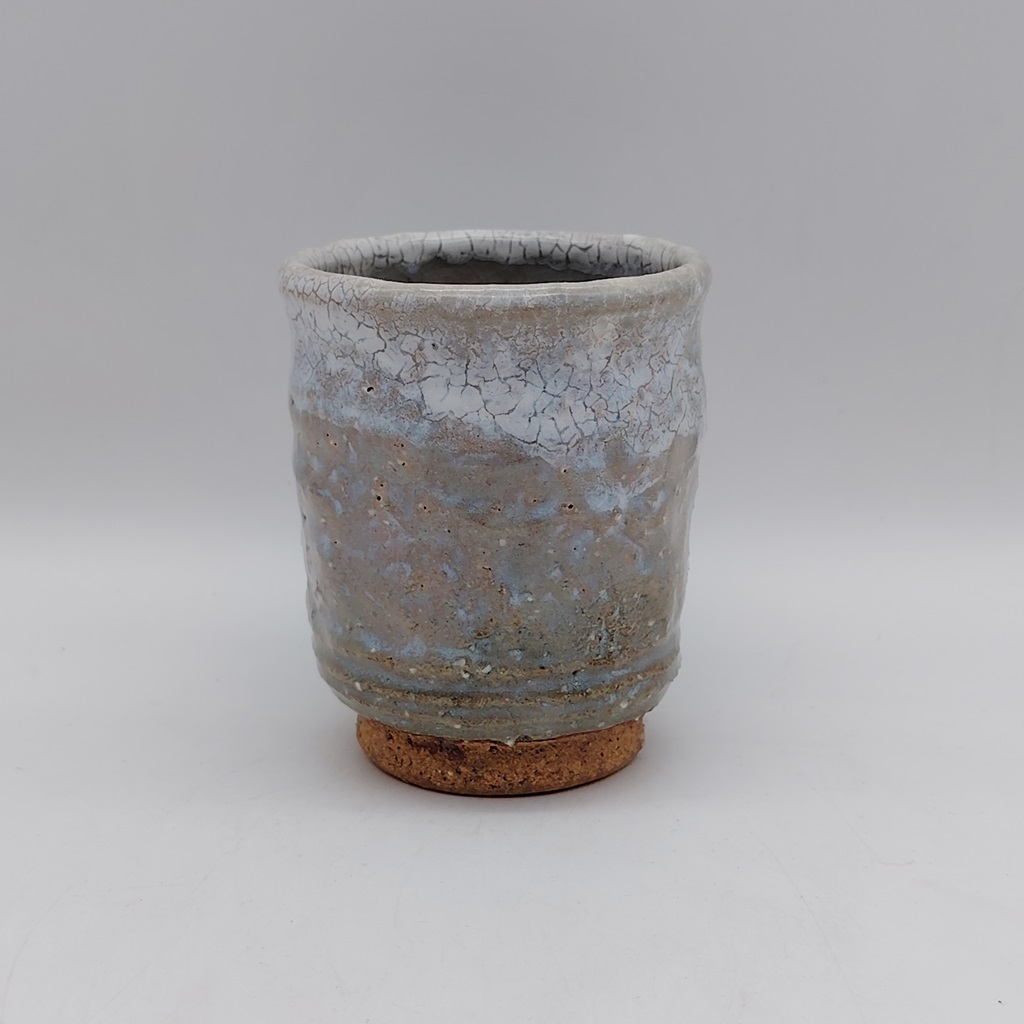 Tazza in ceramica Hagi-yaki artigianale n.016
