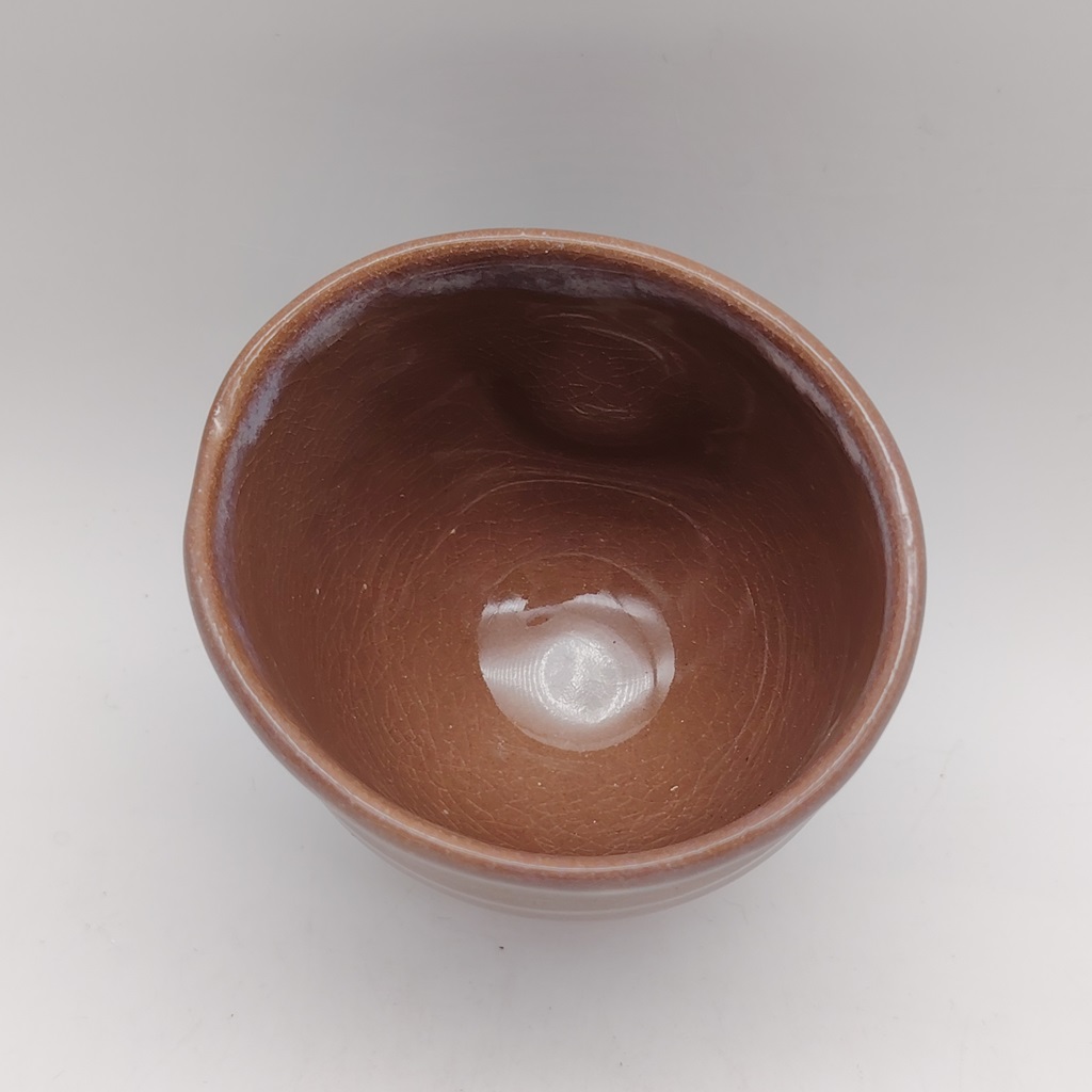 Tazza in ceramica Hagi-yaki artigianale n.66 - immagine 3