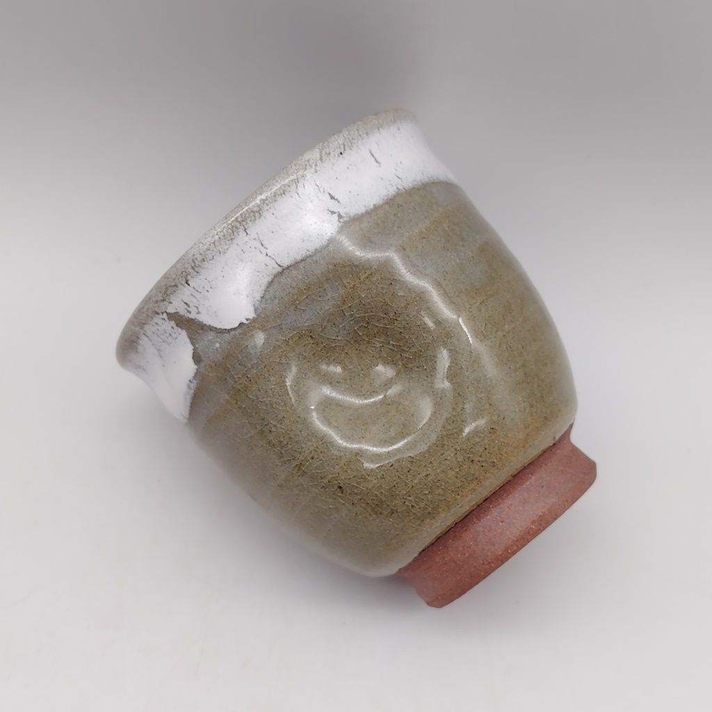 Tazza in ceramica Hagi-yaki artigianale n.94 - immagine 4