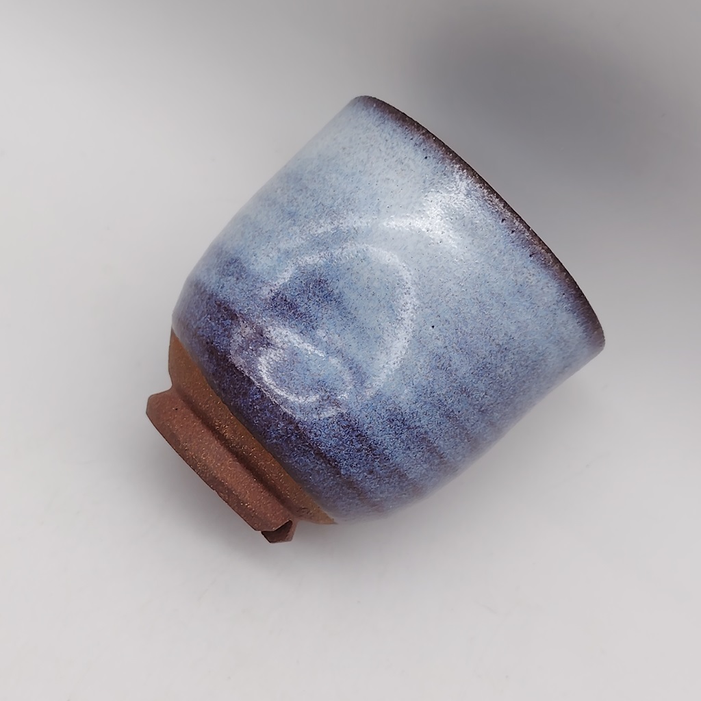 Tazza in ceramica Hagi-yaki artigianale n.100 - immagine 4