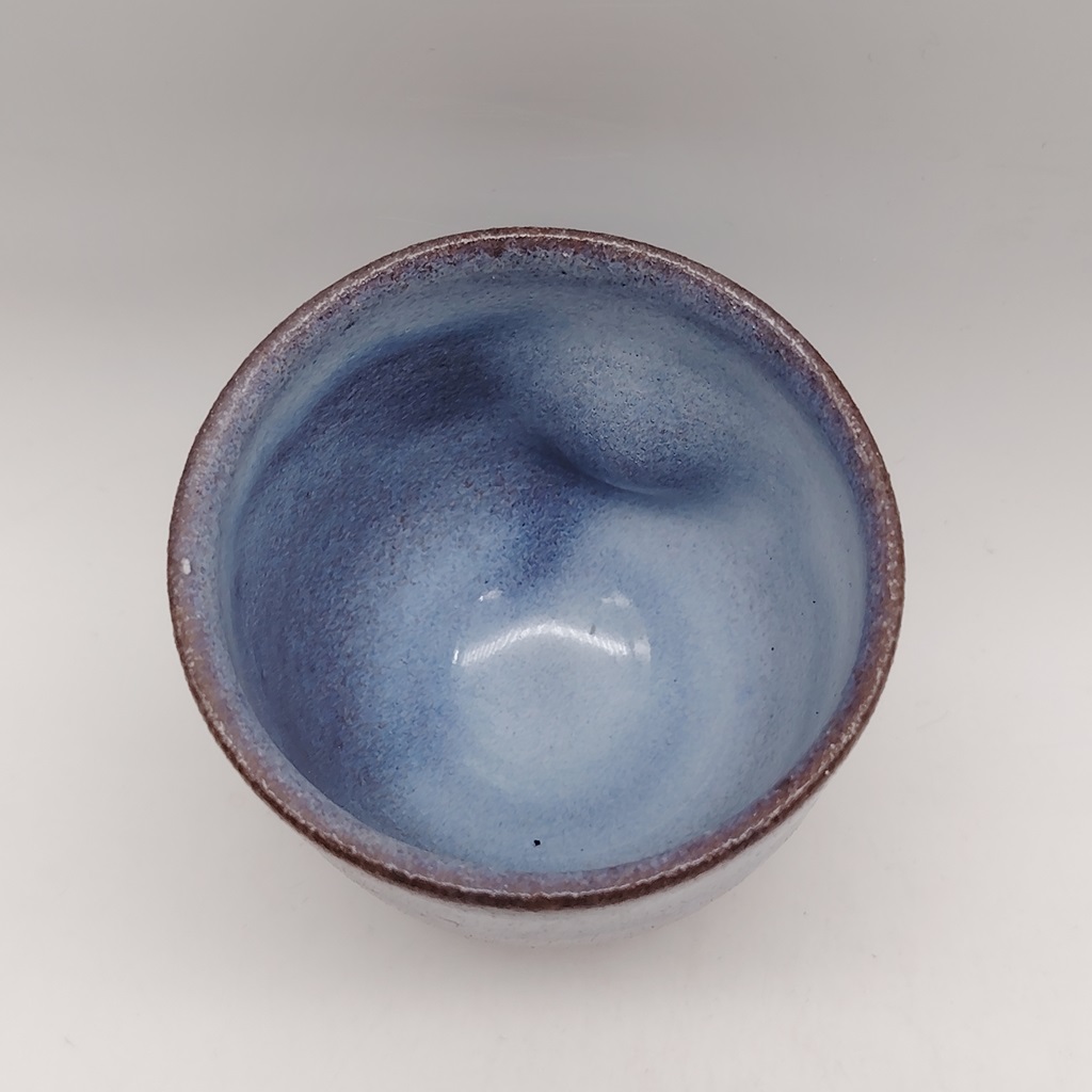 Tazza in ceramica Hagi-yaki artigianale n.100 - immagine 3