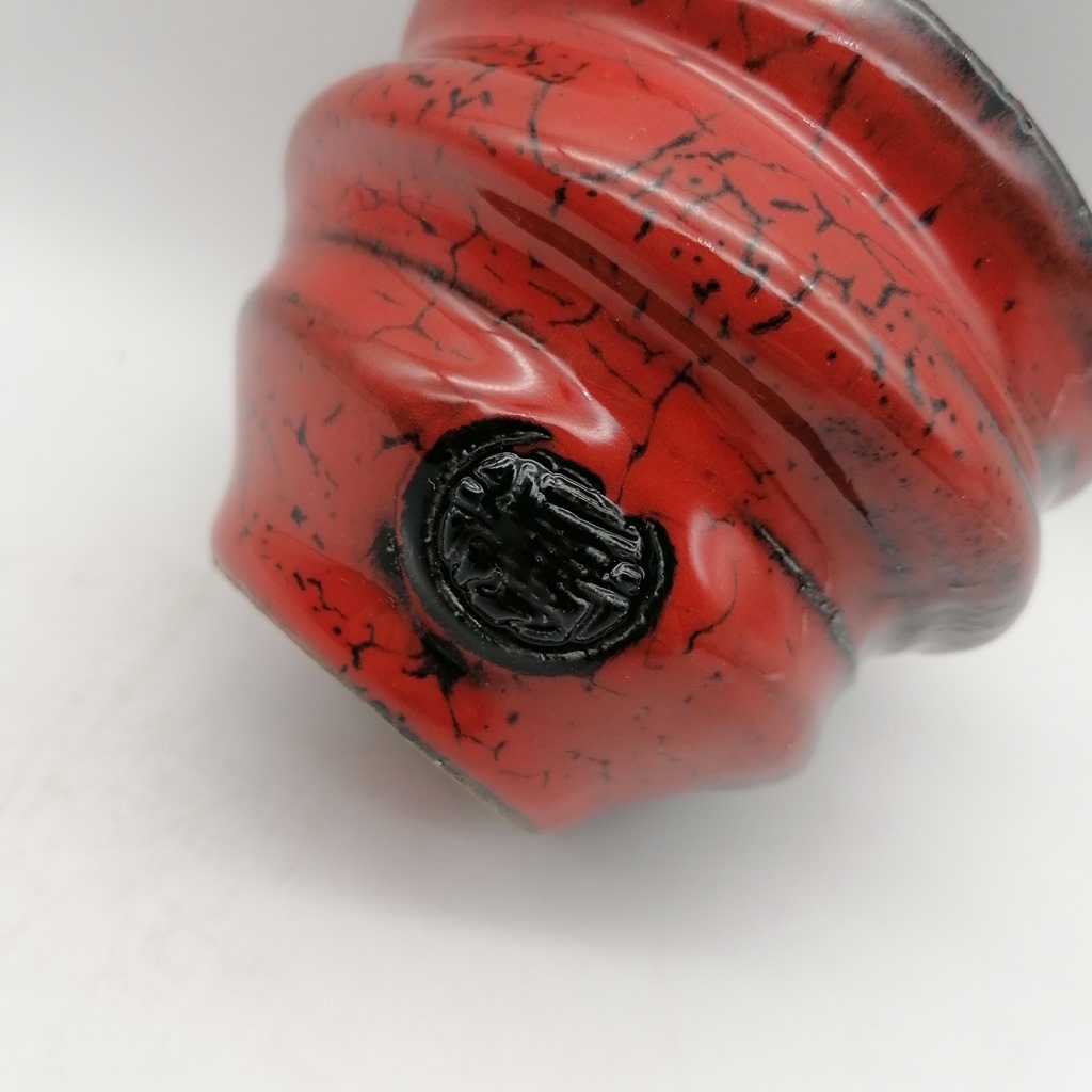 Tazza in ceramica artigianale da Kyoto "Ninshu Noble Red" - immagine 8