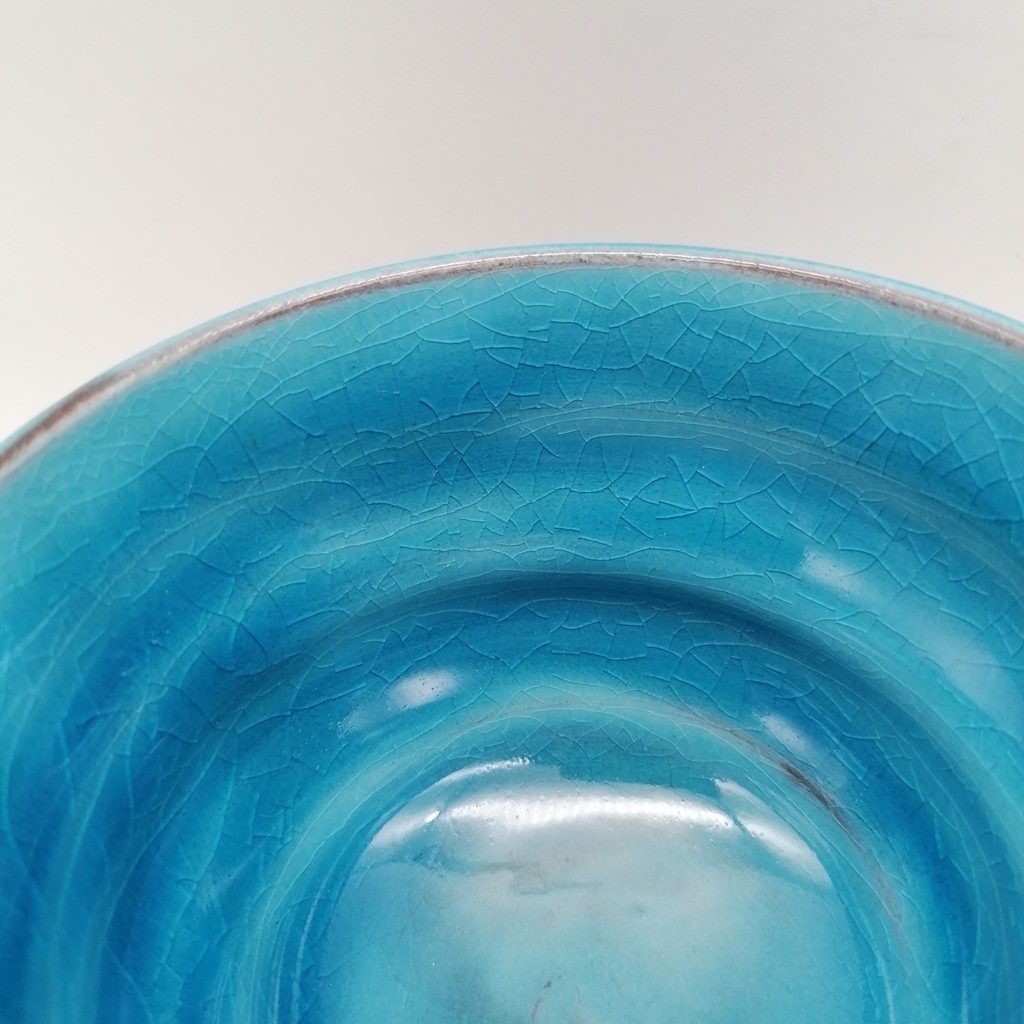 Tazza in ceramica artigianale da Kyoto "Ninshu Soku Blue" - immagine 6