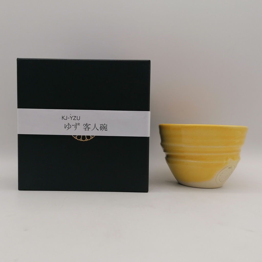 Tazza in ceramica artigianale da Kyoto "Ninshu Yuzu" - immagine 2
