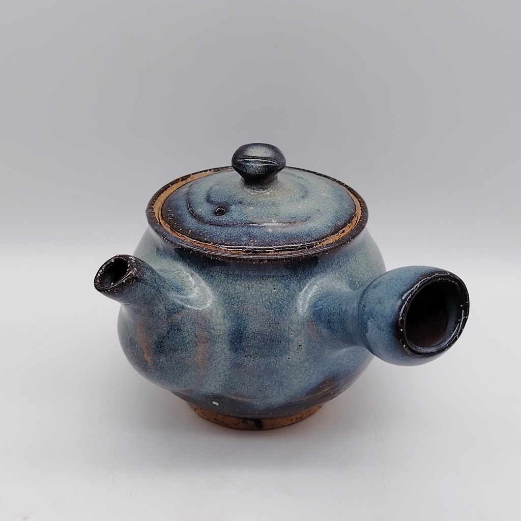 Teiera in ceramica di Hagi "aohagi" di Seigan Yamane - 420ml - immagine 5