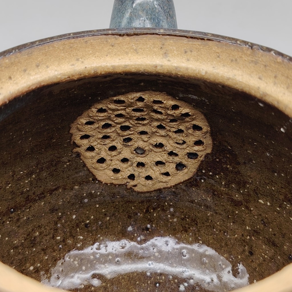 Teiera in ceramica di Hagi "aohagi" di Seigan Yamane - 420ml - immagine 6