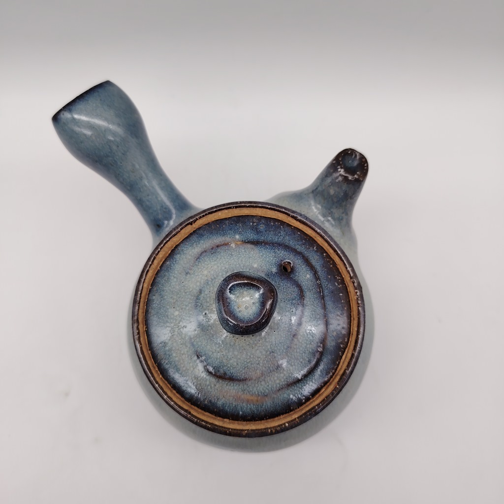 Teiera in ceramica di Hagi "aohagi" di Seigan Yamane - 420ml - immagine 8